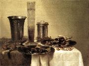 HEDA, Willem Claesz. Breakfast Still-Life sg oil painting reproduction